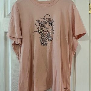 Minnie Mouse Skating Coach Shirt